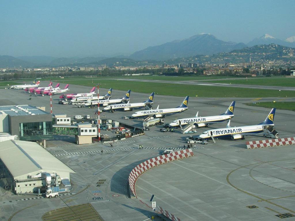 6 Minuti Airport Orio Al Serio, Vista Fiume E Wifi Seriate Exteriér fotografie